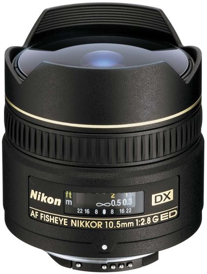Nikon 10,5 mm f/2,8 G AF DX RYBÍ OKO IF-ED s CL-0715 / LF-1