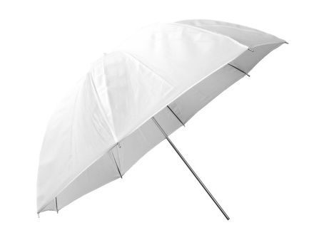 Deštník 84 cm bílý bazar