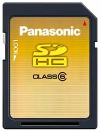 Panasonic SDHC 4 GB Class 10
