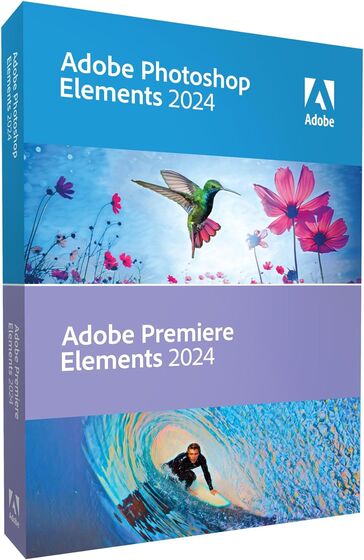 Adobe Photoshop Elem/Premiere Elem 2024 WIN CZ FULL Box