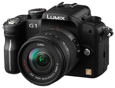 Panasonic Lumix DMC-G1 černý + G Vario 14-45 mm