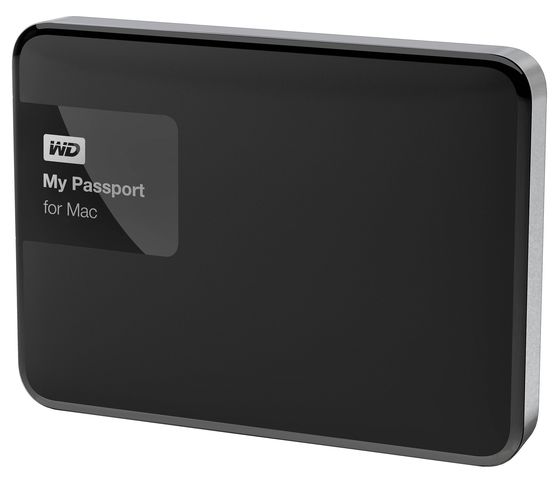 Western Digital My Passport pro Mac 1TB, 2.5" USB 3.0, černý