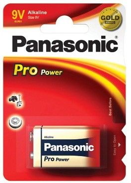 Panasonic Alkalické baterie Pro Power 9V 1ks