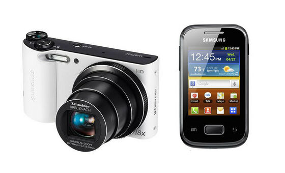 Samsung WB150F bílý + telefon Galaxy Pocket!