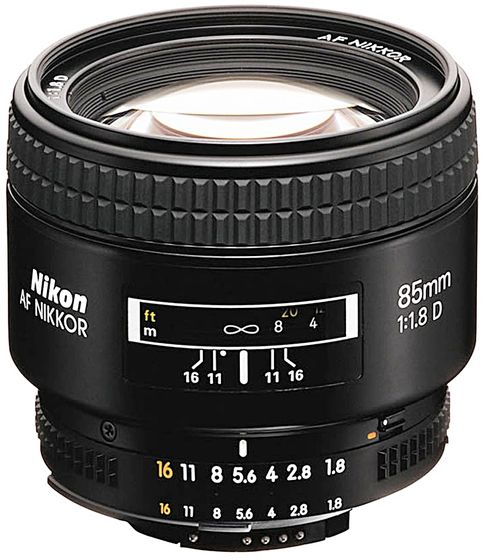 Nikon 85mm f/1,8 AF NIKKOR D A s HN-23
