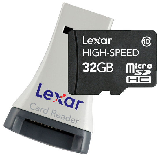 Lexar 32GB micro SDHC HS 300x UHS-1+ USB (Class 10) 