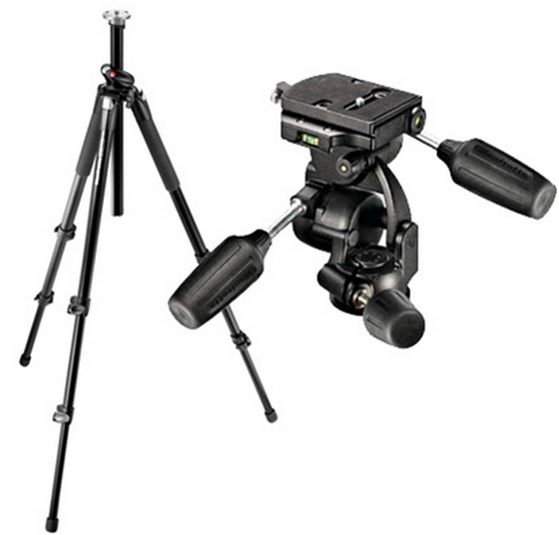 Manfrotto 055XPROB + 808RC4