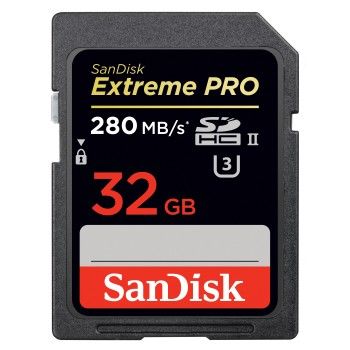 SanDisk SDHC 32GB EXTREME PRO 280/250MB/s UHS II