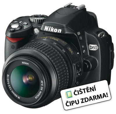 Nikon D60 + 18-55 mm VR + 55-200 mm VR