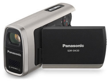 Panasonic SDR-SW20 stříbrný + 4GB SD karta!