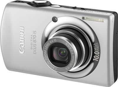 Canon IXUS 870 IS stříbrný + tiskárna MP190