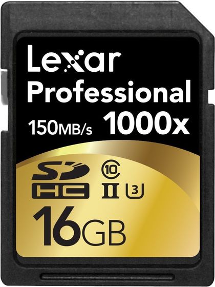 Lexar SDHC 16GB 1000x Professional UHS-II class 10