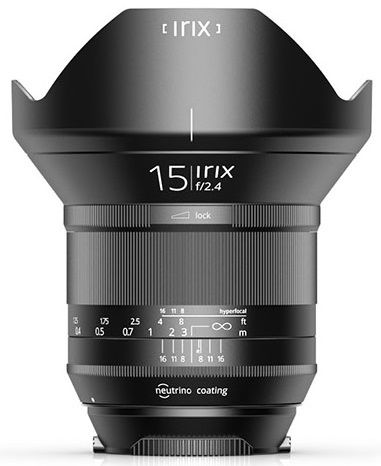 IRIX 15mm f/2,4 verze Blackstone pro Canon