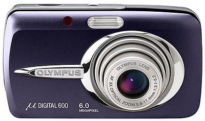 Olympus Mju 600 Digital modrý