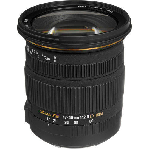 Sigma 17-50 mm f/2,8 EX DC OS HSM pro Canon