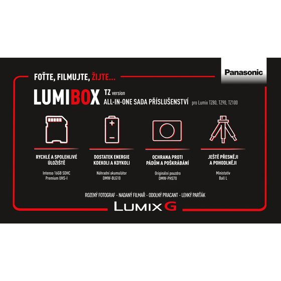 Panasonic LumiBox sada příslušenství pro fotoaparáty TZ