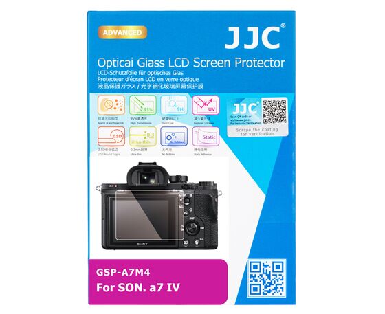 JJC ochranné sklo na displej pro Sony A7 IV / ZV-E1 / A6700 / A7CII / A7CR
