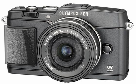 Olympus PEN E-P5 + 14-42 mm EZ Luxury Kit