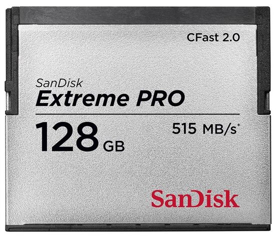 SanDisk 128GB CF EXTREME CFast 2.0 515MB/s