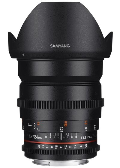Samyang CINE 24 mm T/1,5 VDSLR pro Nikon