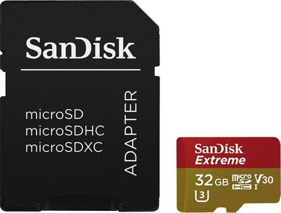 SanDisk micro SDHC 32GB Extreme Pro 90 MB/s Class 10 UHS-I V30