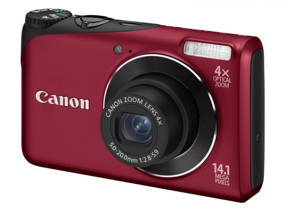 Canon PowerShot A2200 červený