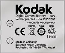Kodak akumulátor KLIC 7005