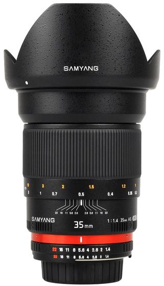 Samyang 35mm f/1,4 pro Samsung NX