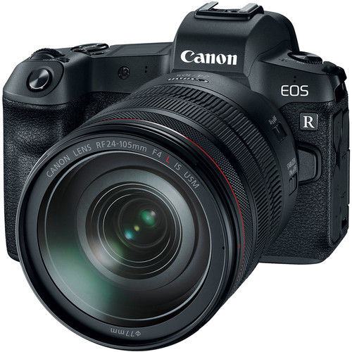 Canon EOS R + 24-105 mm + EF-EOS R adaptér