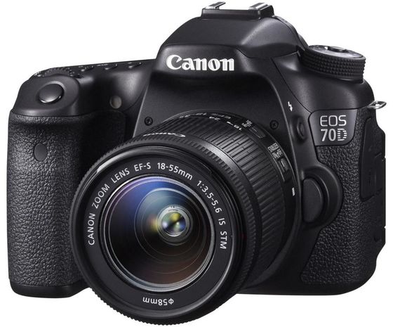 Canon EOS 70D + 18-55 mm IS STM