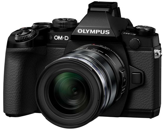 Olympus OM-D E-M1 + 12-50 mm + 45 mm černý