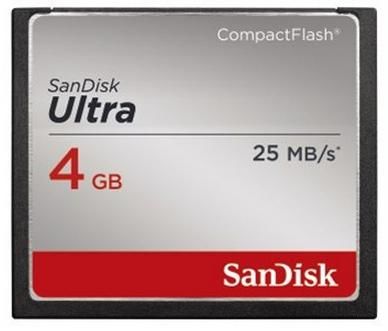 SanDisk 4GB CF ULTRA 25MB/s