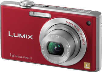Panasonic Lumix DMC-FX40 červený