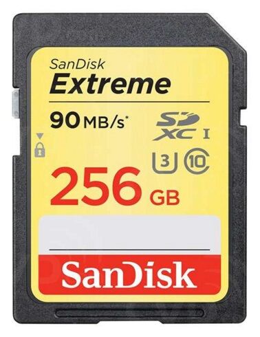 SanDisk SDXC 256GB EXTREME 90MB/s