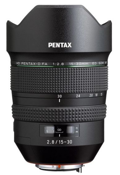 Pentax D FA 15-30mm f/2,8 ED SDM WR