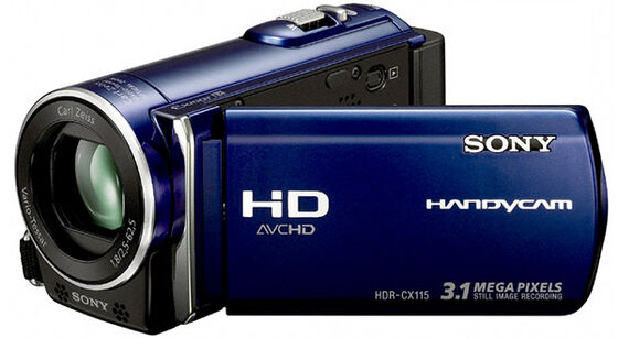 Sony HDR-CX115 modrá + 16GB karta zdarma!