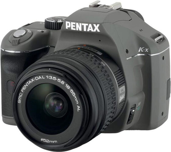 Pentax K-x olivový + 18-55 mm