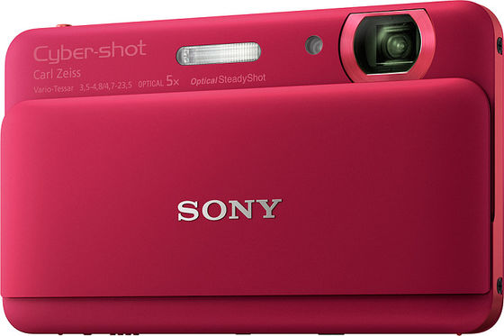 Sony CyberShot DSC-TX55 červený