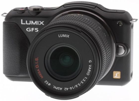 Panasonic Lumix DMC-GF5 + 14-42 mm + 14 mm černý