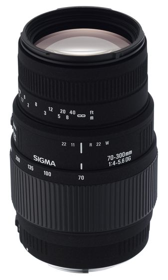 Sigma 70-300mm f/4,0-5,6 DG MACRO pro Canon