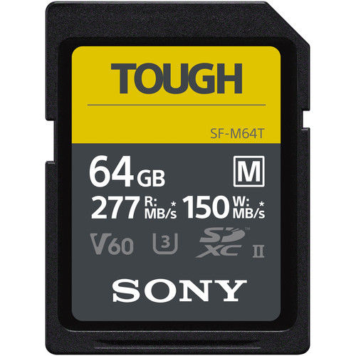 Sony SDXC Tough SF-M 64GB V60 U3 UHS-II