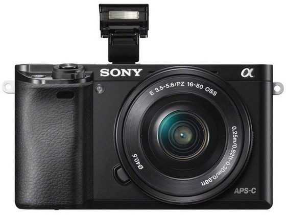 Sony Alpha A6000 + 16-50 mm černý + 16GB Ultra + brašna + automat. krytka +  protector LCD!