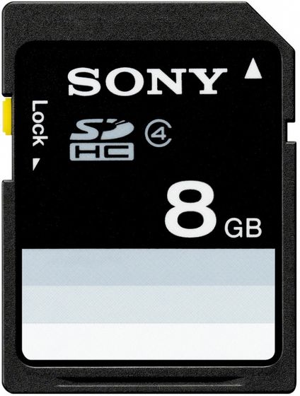 Sony SDHC 8GB Class 4