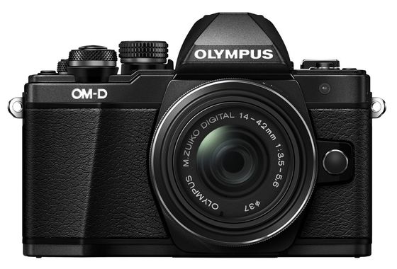 Olympus OM-D E-M10 Mark II + 14-42 mm EZ + 40-150 mm R černý - Foto kit