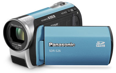 Panasonic SDR-S26 modrá