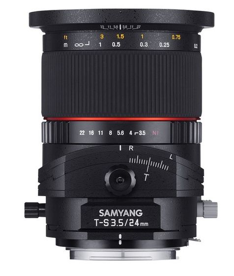 Samyang T-S 24 mm f/3,5 ED AS UMC pro Pentax