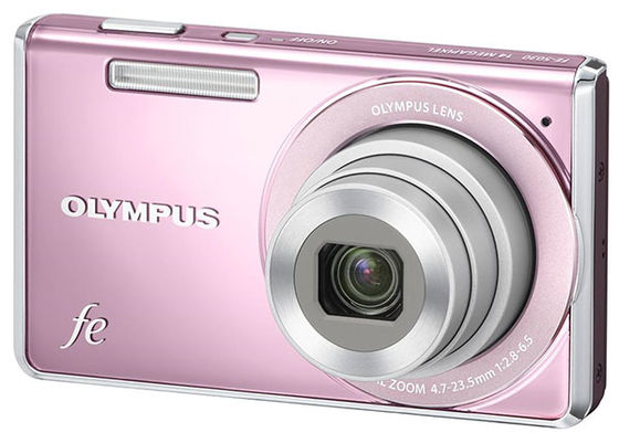 Olympus FE-5030 růžový