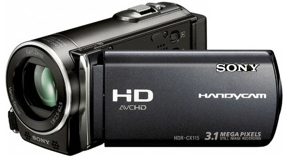 Sony HDR-CX115 + 16GB karta  + brašna  zdarma!
