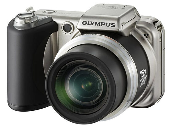 Olympus SP-600UZ stříbrný + 2GB karta + brašna Surrounder 100!