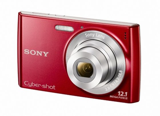 Sony CyberShot DSC-W510 červený